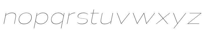 Nsai Pro Exp Hair Ita Font LOWERCASE