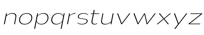 Nsai Pro Exp UltLt Ita Font LOWERCASE