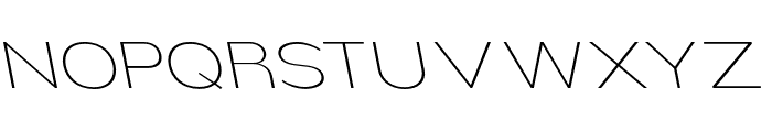 Nsai Pro Exp UltLt Slant Font UPPERCASE