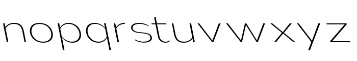 Nsai Pro Exp UltLt Slant Font LOWERCASE