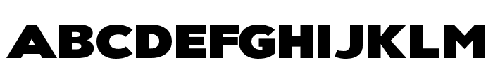 Nsai Pro Expanded Black Font UPPERCASE