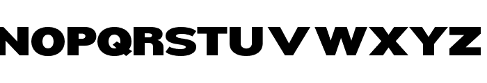 Nsai Pro Expanded Black Font UPPERCASE