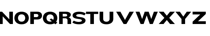 Nsai Pro Expanded Bold Font UPPERCASE