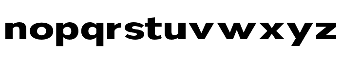 Nsai Pro Expanded Bold Font LOWERCASE