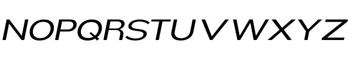 Nsai Pro Expanded Book Italic Font UPPERCASE