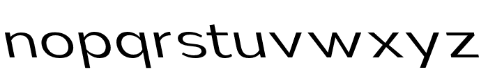 Nsai Pro Expanded Light Slanted Font LOWERCASE
