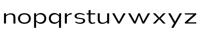 Nsai Pro Expanded Light Font LOWERCASE