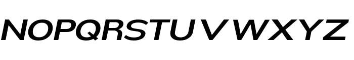 Nsai Pro Expanded Medium Italic Font UPPERCASE