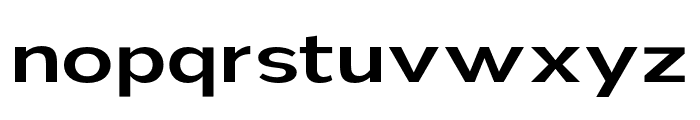 Nsai Pro Expanded Medium Font LOWERCASE