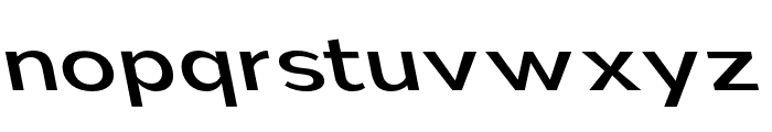 Nsai Pro Expanded News Slanted Font LOWERCASE