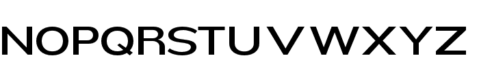 Nsai Pro Expanded News Font UPPERCASE