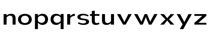 Nsai Pro Expanded News Font LOWERCASE