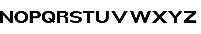 Nsai Pro Expanded SemiBold Font UPPERCASE
