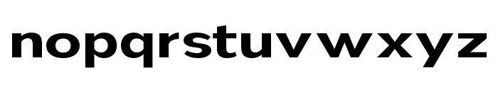 Nsai Pro Expanded SemiBold Font LOWERCASE