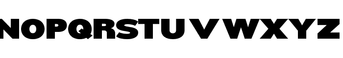 Nsai Pro Expanded Ultra Font UPPERCASE