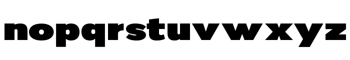 Nsai Pro Expanded Ultra Font LOWERCASE