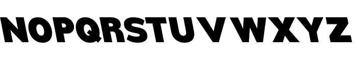 Nsai Pro ExtraBlack Slanted Font UPPERCASE