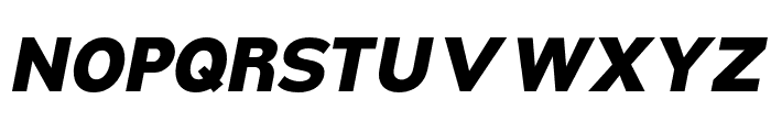 Nsai Pro ExtraBold Italic Font UPPERCASE