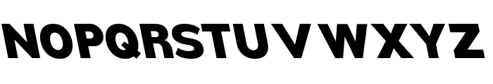 Nsai Pro Heavy Slanted Font UPPERCASE