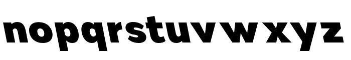 Nsai Pro Heavy Slanted Font LOWERCASE