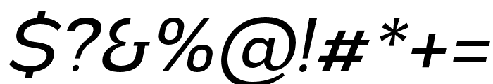 Nsai Pro Italic Font OTHER CHARS