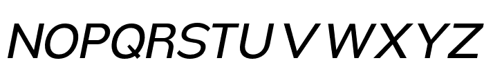 Nsai Pro Italic Font UPPERCASE