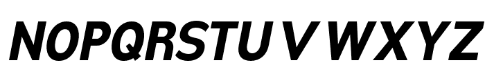 Nsai Pro Narrow Bold Italic Font UPPERCASE