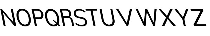 Nsai Pro Narrow Book Slanted Font UPPERCASE