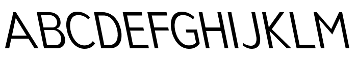 Nsai Pro Narrow Light Slanted Font UPPERCASE