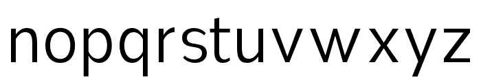 Nsai Pro Narrow Light Font LOWERCASE