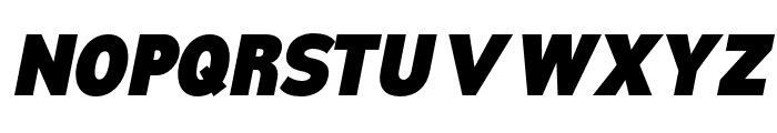 Nsai Pro Narrow Ultra Italic Font UPPERCASE
