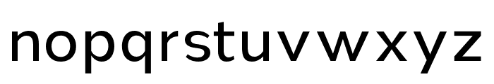 Nsai Pro Regular Font LOWERCASE