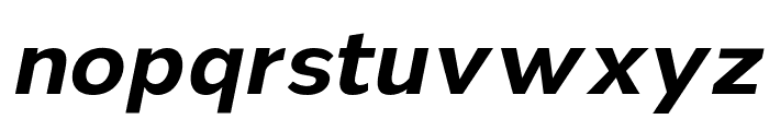 Nsai Pro SemiBold Italic Font LOWERCASE