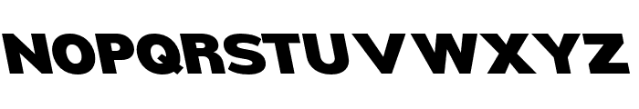 Nsai Pro Wide Black Slanted Font UPPERCASE
