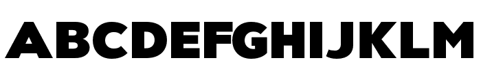 Nsai Pro Wide Black Font UPPERCASE