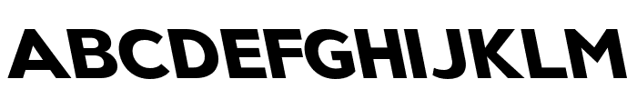 Nsai Pro Wide Bold Slanted Font UPPERCASE