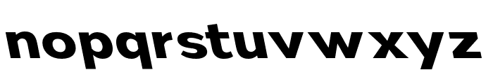 Nsai Pro Wide Bold Slanted Font LOWERCASE