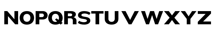 Nsai Pro Wide Bold Font UPPERCASE