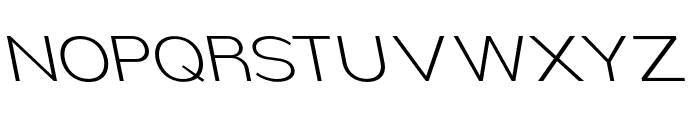 Nsai Pro Wide ExtLt Slant Font UPPERCASE
