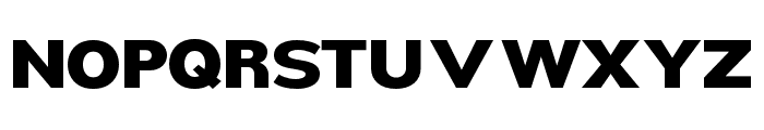 Nsai Pro Wide ExtraBold Font UPPERCASE