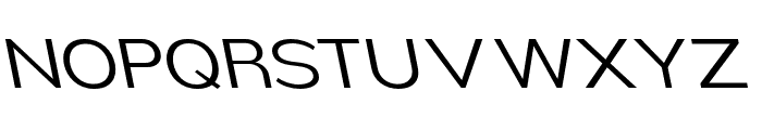 Nsai Pro Wide Light Slanted Font UPPERCASE