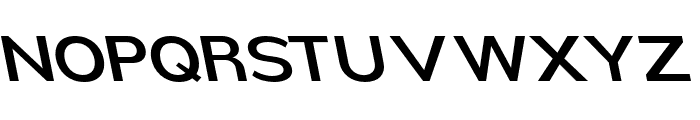 Nsai Pro Wide Medium Slanted Font UPPERCASE