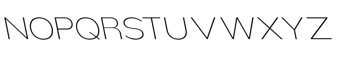 Nsai Pro Wide UltLt Slant Font UPPERCASE