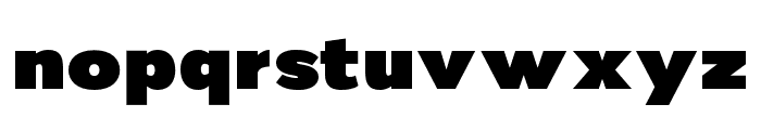 Nsai Pro Wide Ultra Font LOWERCASE