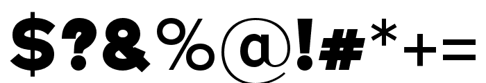 NsaiBlack Font OTHER CHARS