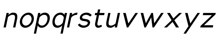 NsaiItalic Font LOWERCASE