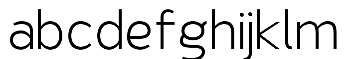 NsaiLight Font LOWERCASE
