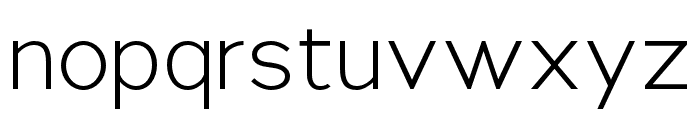 NsaiLight Font LOWERCASE