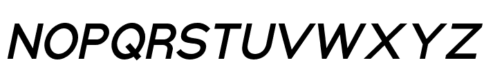 NsaiMediumItalic Font UPPERCASE