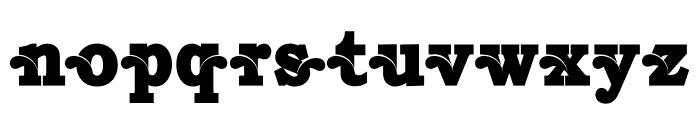 Nubilka Font LOWERCASE